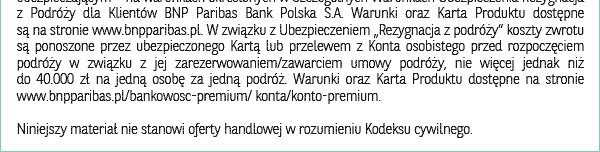 0zł Za Ubezpieczenie Rezygnacji Z Podrózy